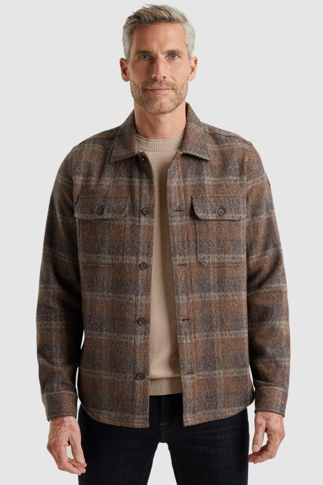 Vanguard long sleeve shirt check brushed mo